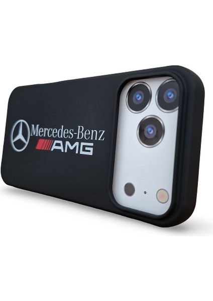 iPhone 17 Pro Max Uyumlu Yüksek Kaliteli Mercedes Tasarım Baskılı Içi Kadife Premium Silikon Kılıf indirimleri