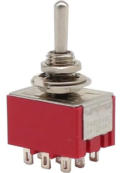 IC-148A 9 Pin Ø6mm On-Off Toggle Switch MTS-302