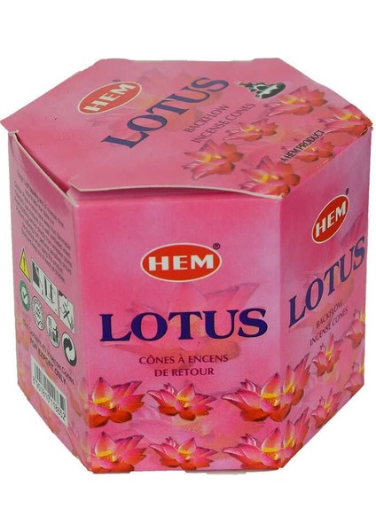 Geri Akış Şelale Nilüfer Kokulu 40 Konik Tütsü - Lotus Backflow Incense Cones fırsatları