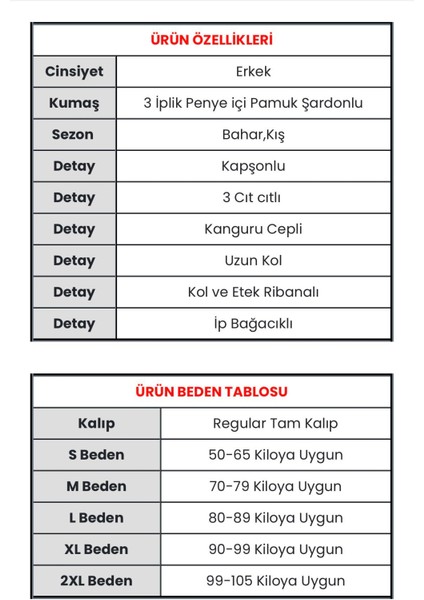 Erkek Ovarsize Kapüşonlu Swetshirt Kanguru Çepli Cıtcıtlı 3 Iplik Şardonlu Hoodie modelleri