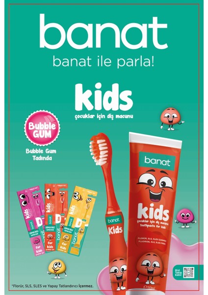 Süper Ikili Set Diş Macunu (50ML) + Fırça Karma Renkler