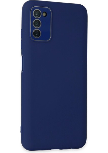 Bfs Samsung Galaxy A03S Kılıf Lansman Glass Kapak - Sky Blue fiyatları