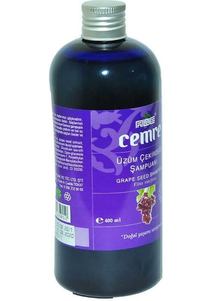 Üzüm Çekirdeği Şampuanı 400 ml fiyatları