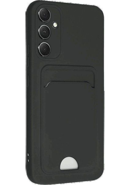 Bfs Samsung Galaxy A16 5g Kılıf Kelvin Kartvizitli Silikon - Siyah modelleri