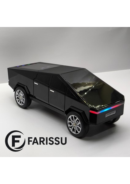 Araba Tasarımlı Bluetooth Hoparlör 15W Rgb Işıklı Kablosuz Speaker – Fm Radyo, Usb, Aux, Tf Kart Girişi fiyatları