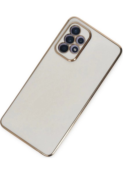 Bfs Samsung Galaxy A52 Kılıf Volet Silikon - Beyaz modelleri