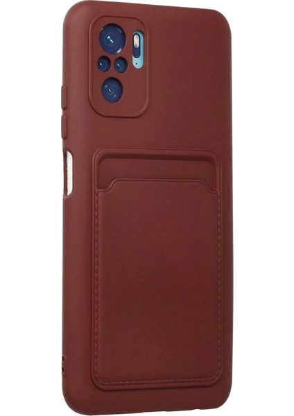 Bfs Xiaomi Redmi Note 10S Kılıf Kelvin Kartvizitli Silikon - Bordo fiyatları