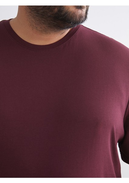 Yeni Sezon Büyük Beden Basic Penye Erkek Tişört modelleri