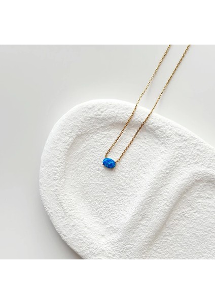 Little Blue Çelik Kolye
