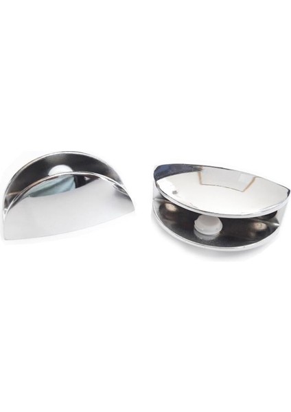 Oval Krom Etejer Camı Tutucu Takımı