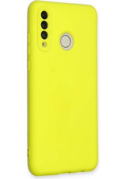 Bfs Huawei P30 Lite Kılıf Nano Içi Kadife Silikon - Sarı fiyatları