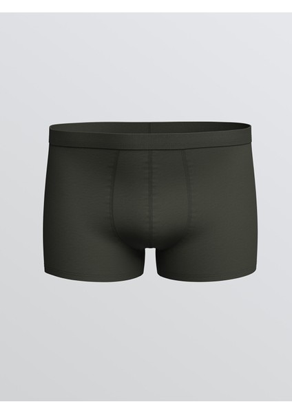 Yeni Sezon Standart Kalıp Pamuklu Esnek Erkek Boxer 3'lü modelleri