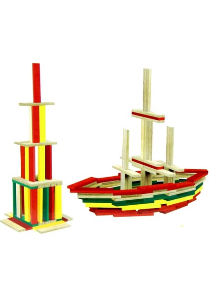 Playwood Eğitici Sihirli Bloklar 100 Parça modelleri