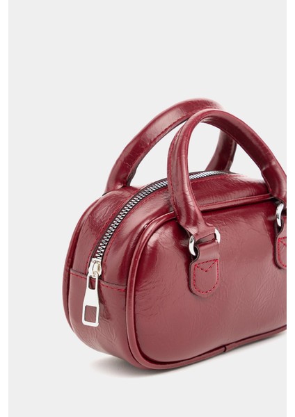Bordo Kadın Mini Çapraz Askılı Retro Çanta fiyatları