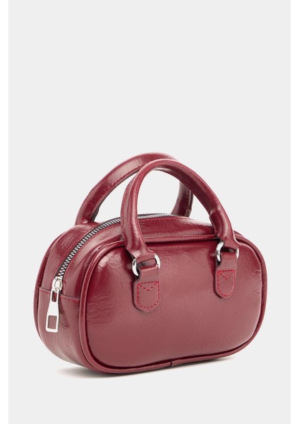 Bordo Kadın Mini Çapraz Askılı Retro Çanta fırsatları