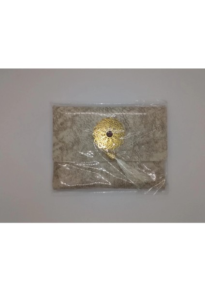 Lüks Çantalı Kadife Kaplı Yasin ( Krem ) fırsatları