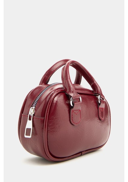 Bordo Kadın Mini Çapraz Askılı Retro Çanta indirimleri