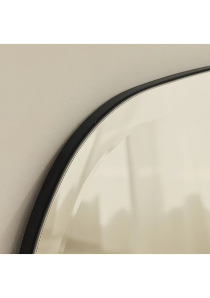 Büyük Çerçevesiz Kavisli Eğimli Ayna 100CM x 65CM fırsatları