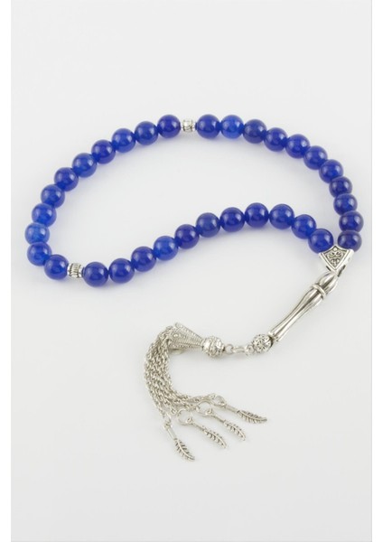 Ds-Derin Ceyt Taşı Tesbih 8 Mm-Lacivert