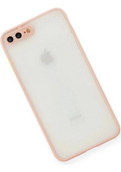 Bfs iPhone 7 Plus Kılıf Montreal Silikon Kapak - Pembe modelleri