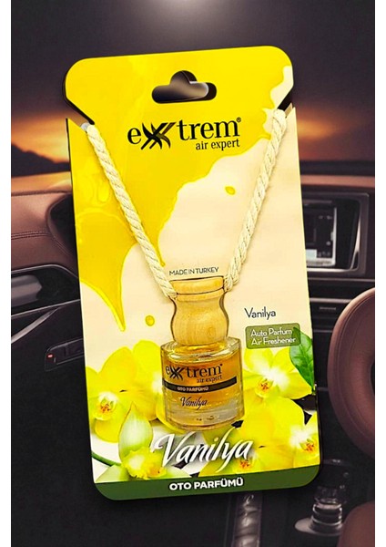 3 Adet Oto Parfümü Karpuz&mango -Vanilya-Okyanus | Ahşap Asma Koku 8 ml x 3 Adet fırsatları