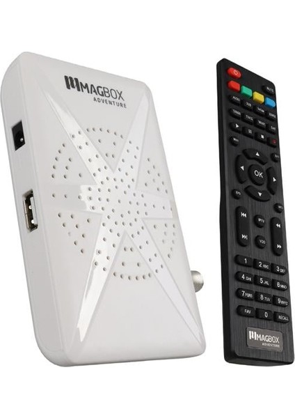 Magbox Adventure Full Hd Uydu Alıcısı 4000 Kanal Tkgs / Youtube / USB Destekli (Uzatma Display Gözlü)