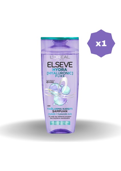 Şampuan Hydra Hyaluronic Pure 300 ml - (1 Adet)