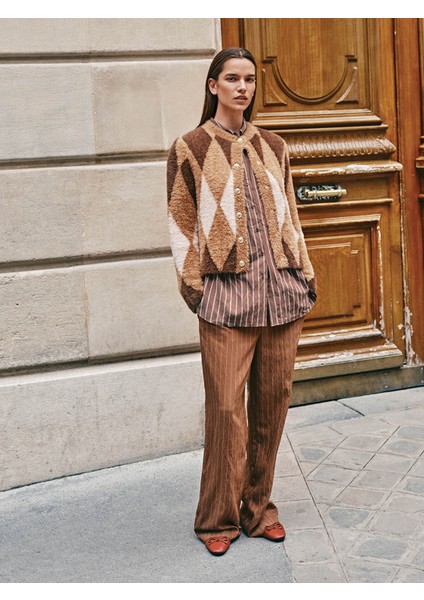 Yeni Sezon Beli Lastikli Modal Karışımlı Kadın Pantolon fiyatları