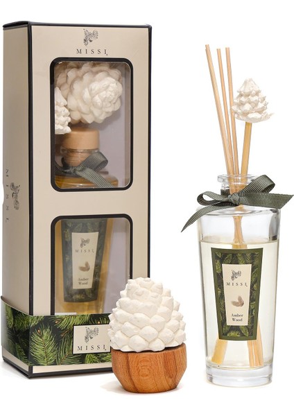 Yılbaşı Ikonik Amber Wood Hediye Seti