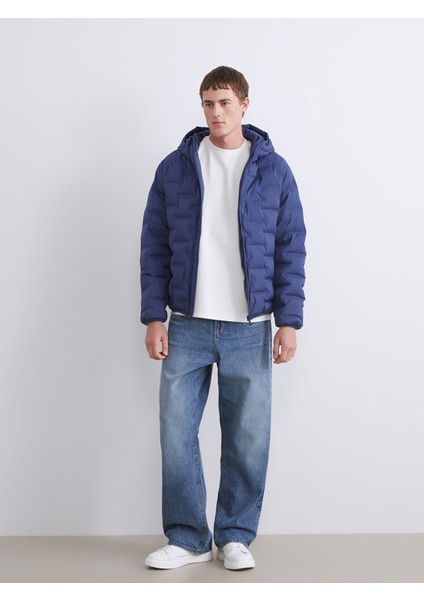 Yeni Sezon Slim Fit Kapüşonlu Erkek Şişme Mont fiyatları