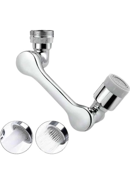 Mutfak Musluk Başlığı 1080 Derece Dönebilir Oynar Başlıklı Musluk Aparatı modelleri