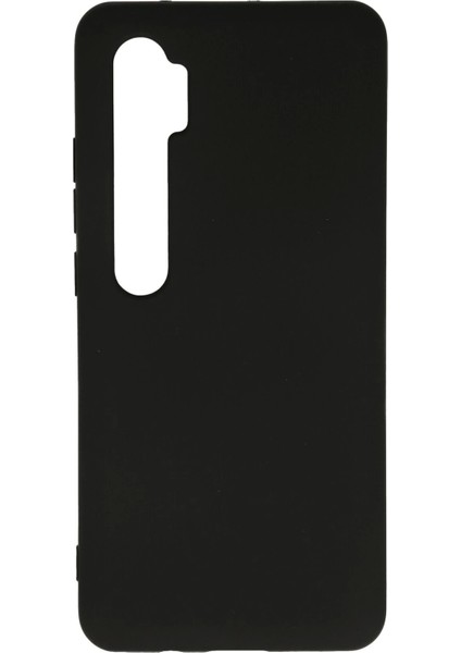 Bfs Xiaomi Mi Note 10 Lite Kılıf Nano Içi Kadife Silikon - Siyah
