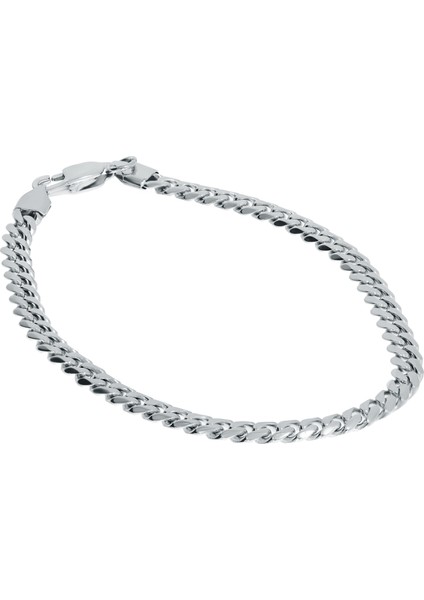 Erkek 6 mm Zincir Çelik Bileklik