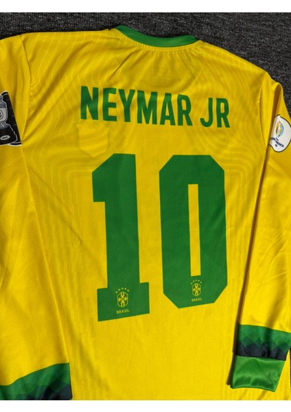 Neymar Jr 10 Brezilya 2010 Uzun Kol Nostalji Forması fiyatları