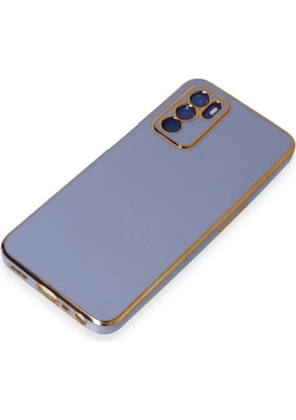 Bfs Oppo A16 Kılıf Volet Silikon - Mavi fırsatları