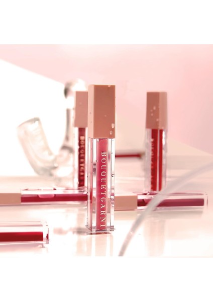 Glam Dew Tint #08 Red Sangria - Kırmızı Sangria Işıltısı Parlak ve Dolgunlaştırıcı Ruj