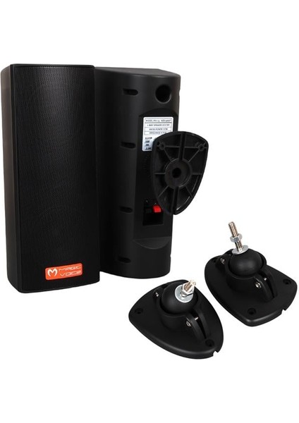 Magicvoice Mv-26 2x7.5 cm 50 Watt Komütatörlü Hat Trafolu Siyah Sütun Hoparlör (2'li Takım) modelleri