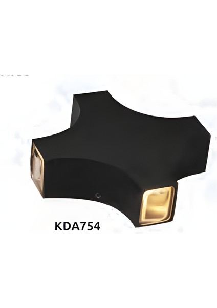 Dekoratif Star Duvar Apliği — KDA754 / 4W / 3000K / IP54 modelleri