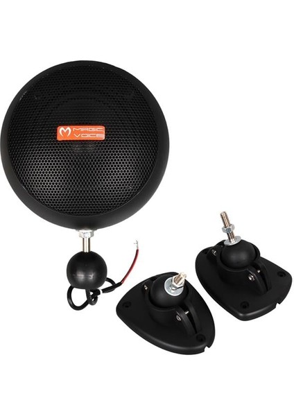 Magicvoice Mv-13 7.5 cm 20 Watt Komütatörlü Hat Trafolu Siyah Sütun Sarkık Hoparlör (2'li Takım) modelleri