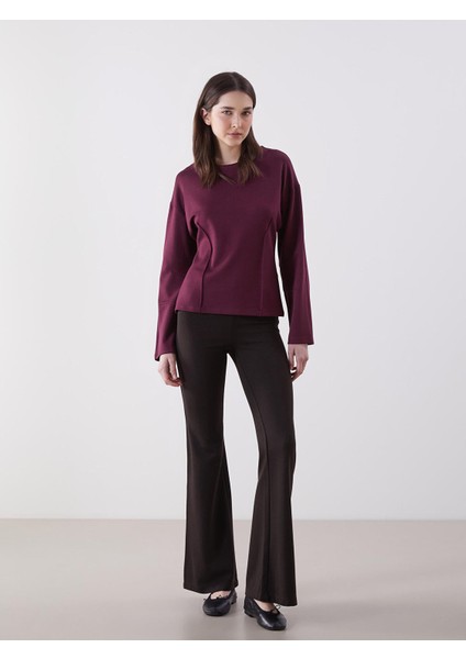 Yeni Sezon Beli Lastikli Kadın Pileli Pantolon