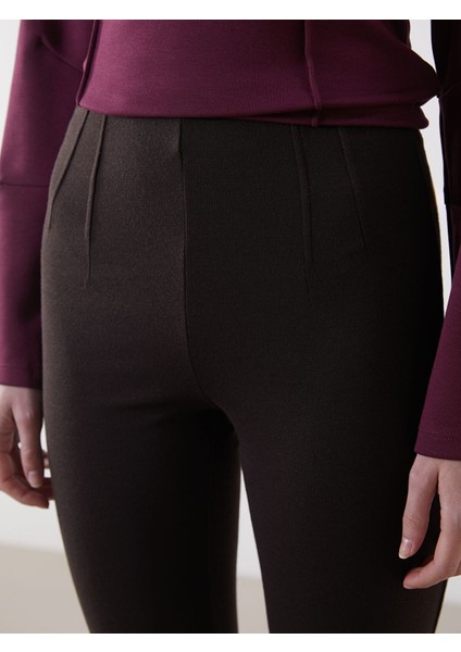 Yeni Sezon Beli Lastikli Kadın Pileli Pantolon modelleri