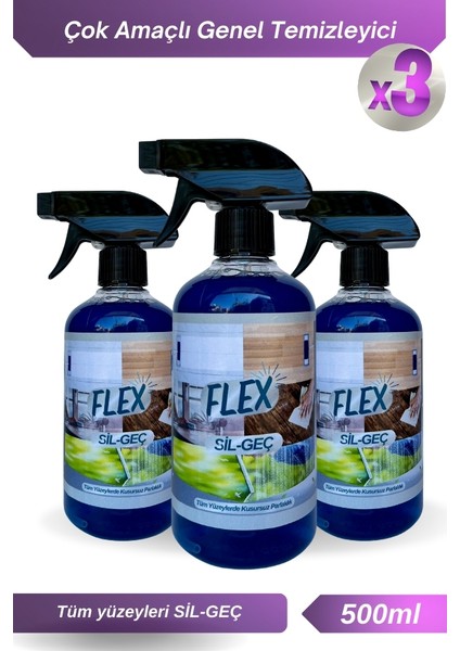 Çok Amaçlı Genel Temizleyici 500ML (Lavanta Çiçeği Kokulu) 3 Adet