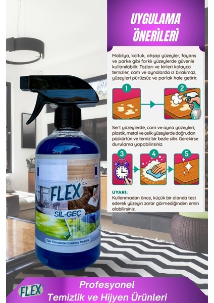 Çok Amaçlı Genel Temizleyici 500ML (Lavanta Çiçeği Kokulu) 3 Adet modelleri