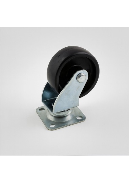 Tablalı Dönerli Koltuk Mobilya Tekerleği 50 mm Siyah Renk Dayanıklı Yük Taşıma Sanayi Tekeri fiyatları