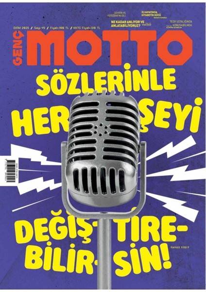 Genç Motto Dergi 49.sayı Ekim 2025