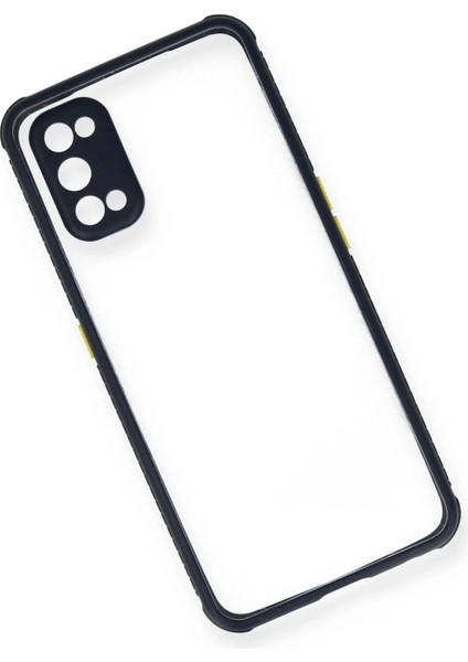 Bfs Realme 7 Pro Kılıf Miami Şeffaf Silikon - Lacivert modelleri