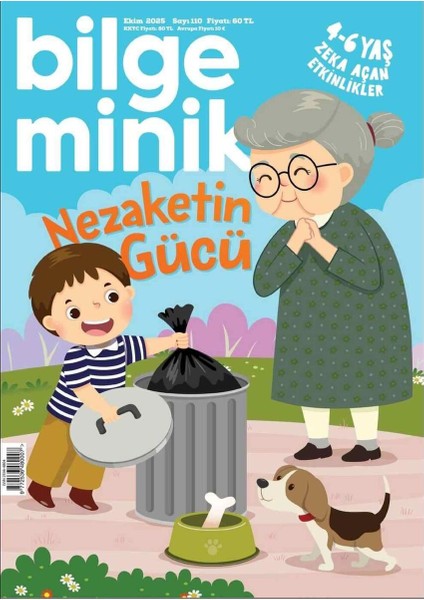 Bilge Minik Dergi Ekim 2025 (3-6 Yaş)