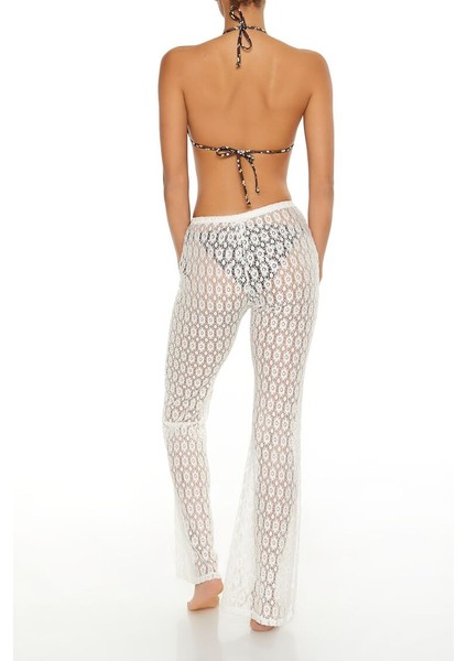 Çiçek Desenli Plaj Pantolonu indirimleri