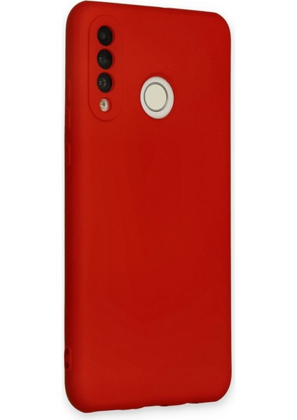 Bfs Huawei P30 Lite Kılıf Nano Içi Kadife Silikon - Kırmızı fiyatları