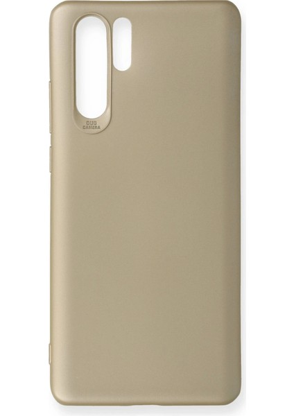 Bfs Huawei P30 Pro Kılıf First Silikon - Gold